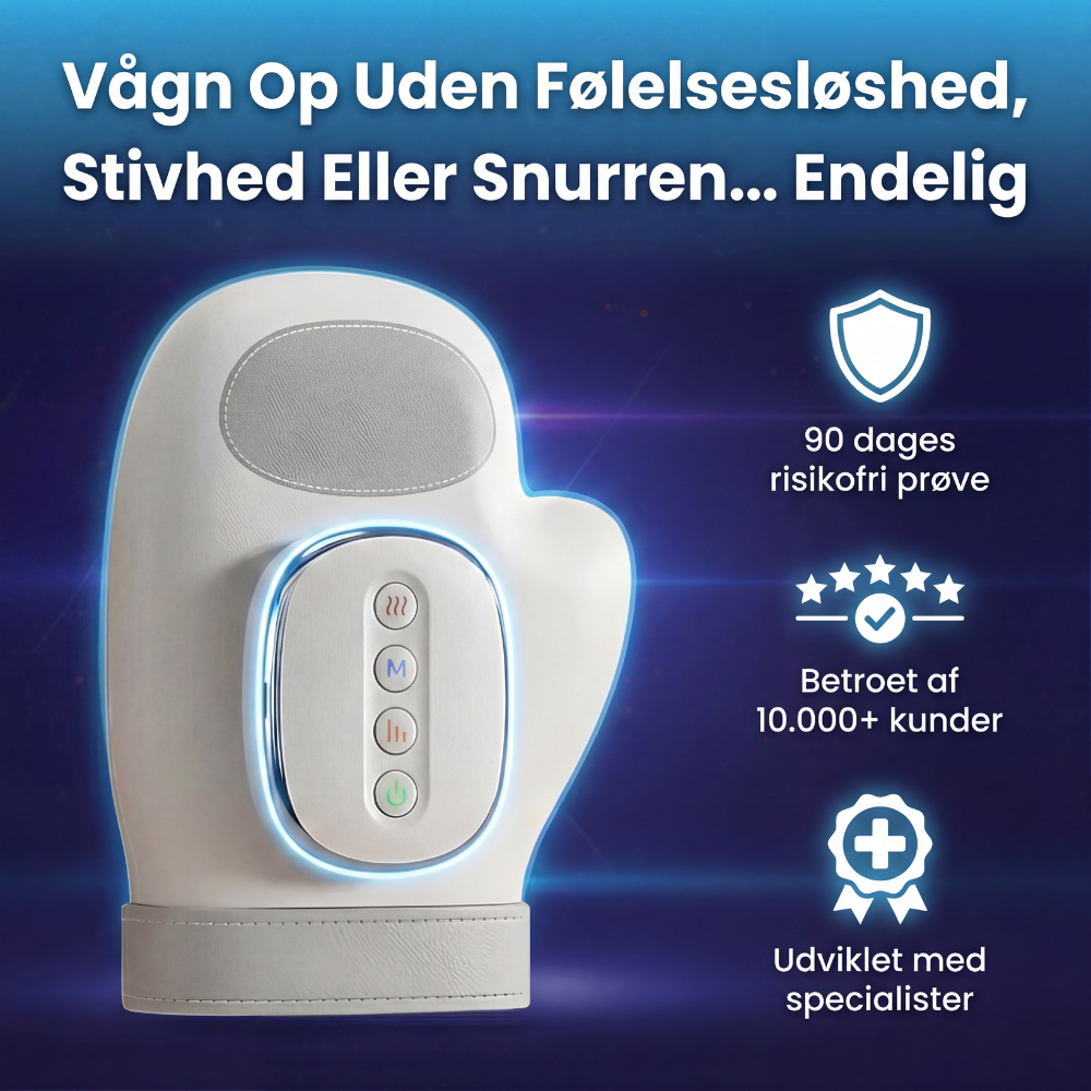 Håndmassager til gigt, karpaltunnelsyndrom & ledsmerter
