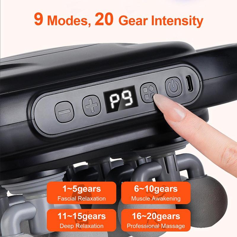 All-in-One Body Massager – 16 Heads for Stress Relief, Recovery & Daily Comfort