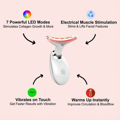 Nuuria™ - Multifunctional 7-in-1 Facial & Neck Massager